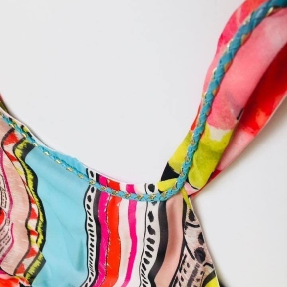 Christophe Sauvat Intermix Dress Floral Apache S - Picture 5 of 10